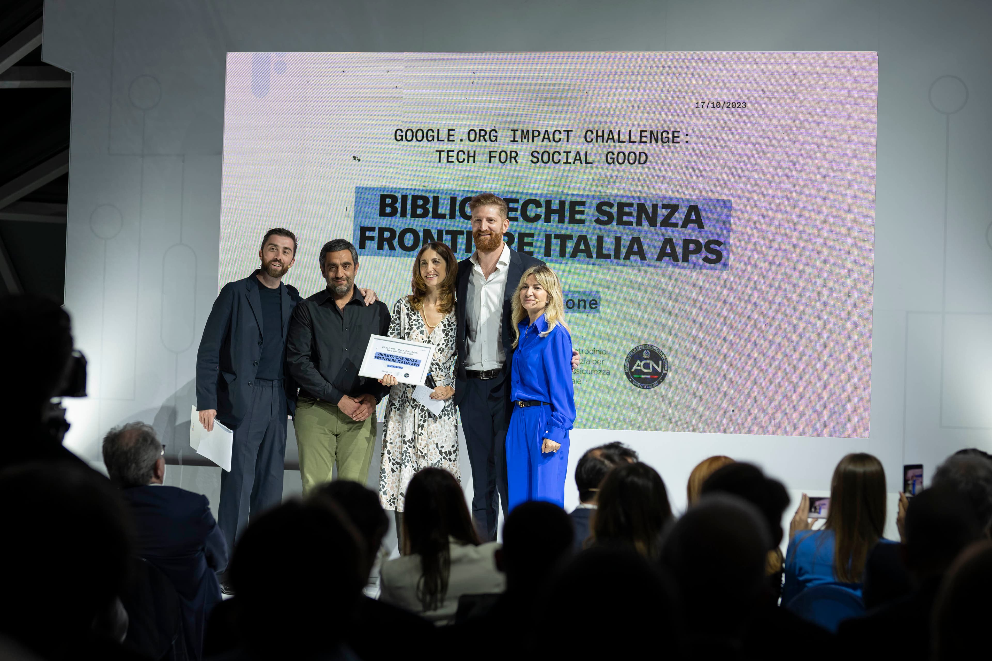 Google.org Impact Challenge - Biblioteche Senza Frontiere
